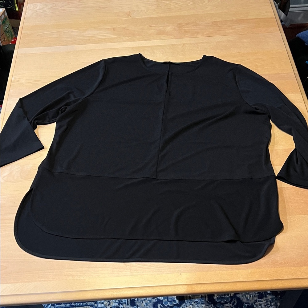 Lauren Ralph Lauren 2x black top
